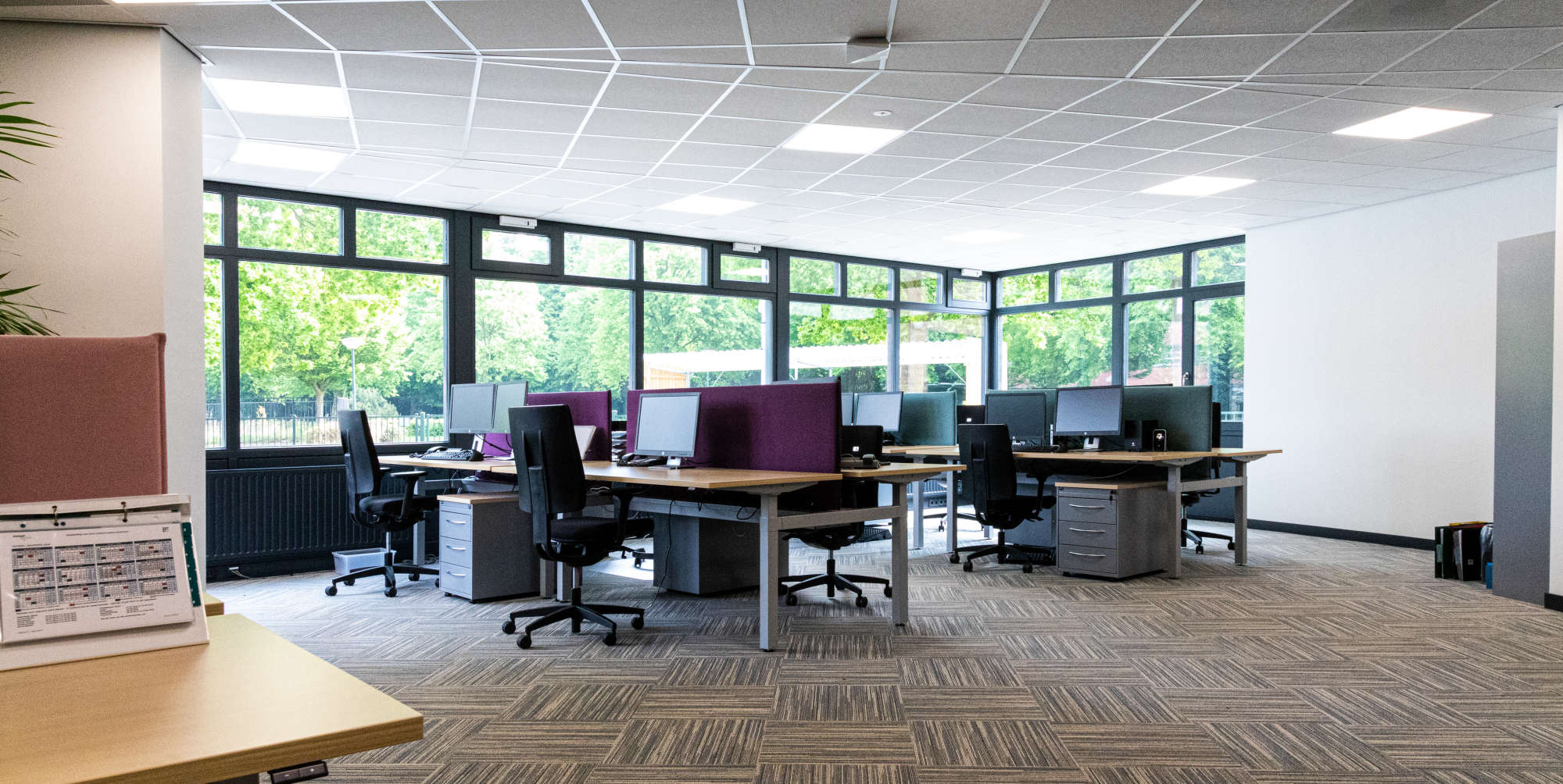 Interieur uitbouw